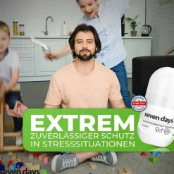 Seven days Das Antitranspirant Roll On Big Ball, 50 ml- Antitranspirant & Deo