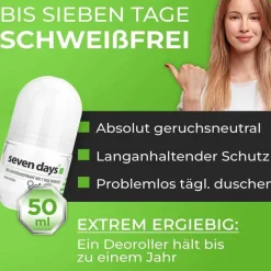 Seven days Das Antitranspirant Roll On Big Ball, 50 ml- Antitranspirant & Deo