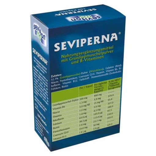 Seviperna Grünlippmuschel-Kapseln, 100 St