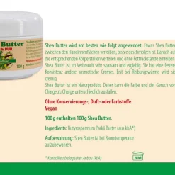 Sheabutter unraffiniert 100% pur, 100 g^Pharma Peter
