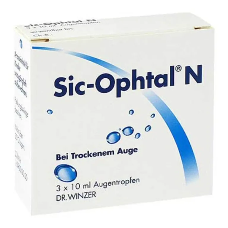 Sic-Ophtal Augentropfen Trockene Augen-Sic Ophtal N Augentropfen, 3X10 ml