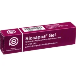 Hylo Eye Care Siccapos Gel, 10 g- Augengel