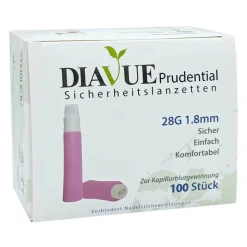 Diavue Sicherheitslanzette 18 G 1,8 mm, 100 St- Lanzetten & Stechhilfen
