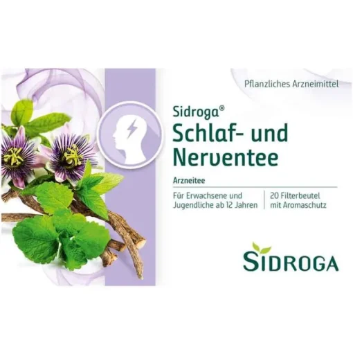 Schlaf- und Nerventee Filterbeutel, 20X2.0 g^Sidroga Best