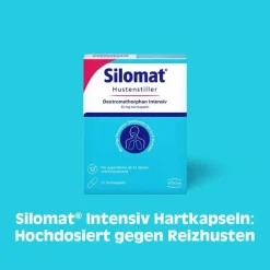 Silomat Hustenstiller Dextromethorphan Intensiv gegen Reizhusten, 12 St- Hustenstiller