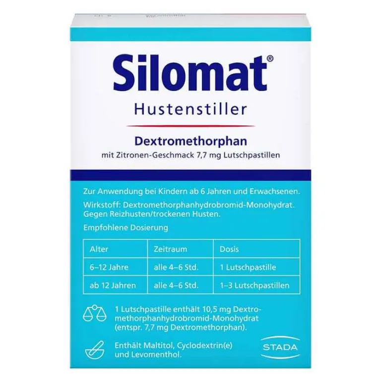 Hustenstiller DMP Zitrone Lutschpastillen, 20 St^Silomat Clearance