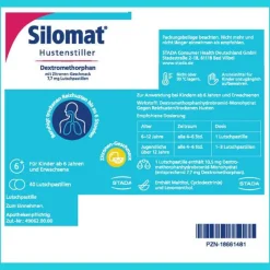 Hustenstiller DMP Zitrone Lutschpastillen, 40 St^Silomat New