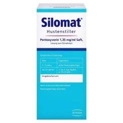 Silomat Hustenstiller Pentoxyverin 1,35 mg / ml Saft, 100 ml-Kinder Hustenstiller Kinder|Hustenstiller