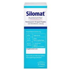 Silomat Hustenstiller Pentoxyverin 19 mg/ml Tropfen, 30 ml-Kinder Hustenstiller Kinder|Hustenstiller