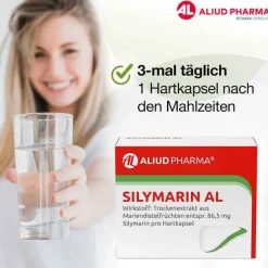 SILYMARIN AL Hartkapseln, 100 St^Aliud Pharma