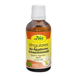 Cd Vet Fell & Haut|Fell & Haut-Singulares Bio-ägyptisches Schwarzkümmelöl vet. (für Tiere), 100 ml