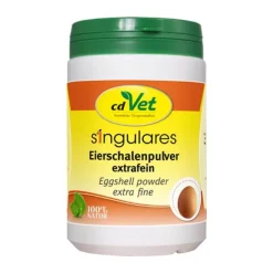 Cd Vet Aufbau & Leistungssteigerung-Singulares Eierschalenpulver extrafein vet. (für Tiere), 90 g