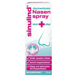 Abschwellendes Nasenspray, 15 ml^Sinulind Hot