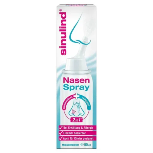 Sinulind Schnupfen & Nasennebenhöhlen-2in1 Nasenspray, 50 ml