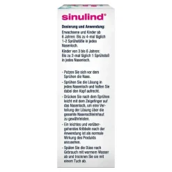 Sinulind Meerwasser Nasenspray-Meerwasser Nasenspray + Aloe Vera, 20 ml