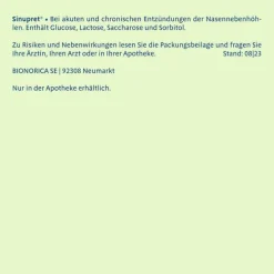 Sinupret ® überzogene Tabletten, 100 St- Schnupfen & Nasennebenhöhlen