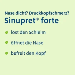 Sinupret forte überzogene Tabletten, 50 St- Schnupfen & Nasennebenhöhlen