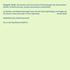 forte überzogene Tabletten, 100 St^Sinupret Online