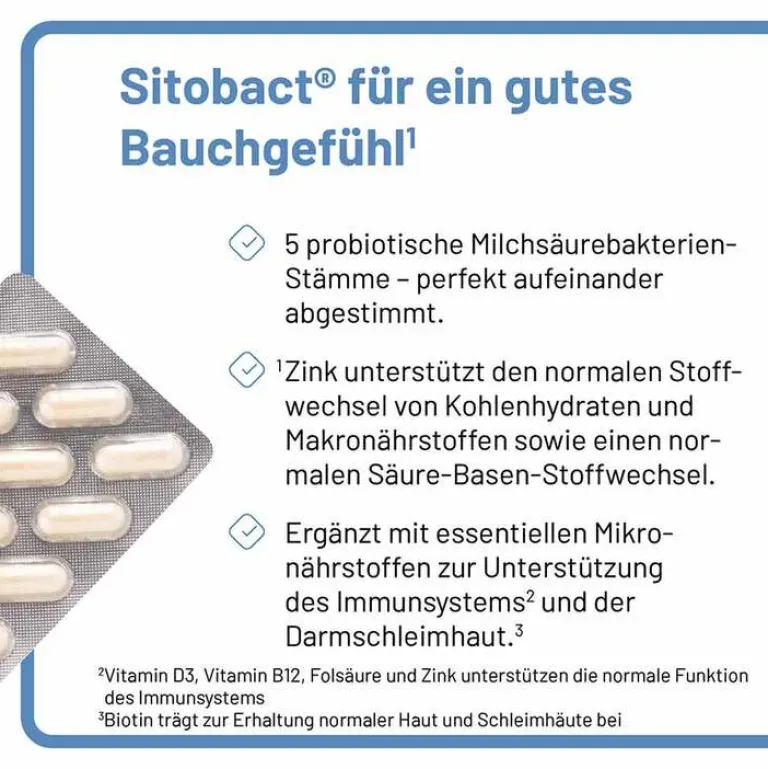 Sitobact Kapseln, 90 St^Köhler Clearance