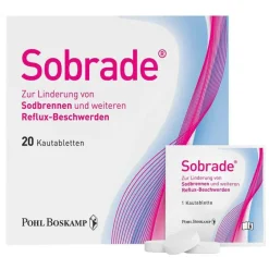 Sobrade Kautabletten, 20 St- Sodbrennen Medikamente