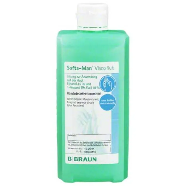 B. Braun Händedesinfektionsmittel-Softa-Man ViscoRub Händedesinfektionsmittel, 500 ml