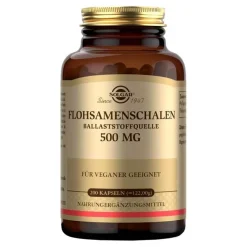 Flohsamenschalen-Solgar Flohsamenschalen 500 mg Kapseln, 200 St
