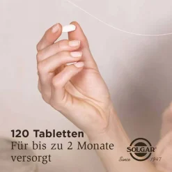 Solgar Mikronährstoffe-Haut Haare Nägel Komplex Tabletten, 120 St
