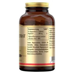 Solgar Magnesium Citrat 200 mg Tabletten, 120 St- Magnesium