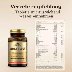 Solgar Multi-One Multivitamin-Komplex Tabletten, 30 St- Multivitamine