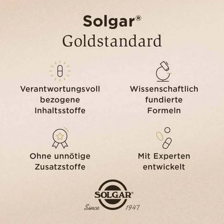 Solgar Zink-Zinkpicolinat 22 mg Tabletten, 100 St