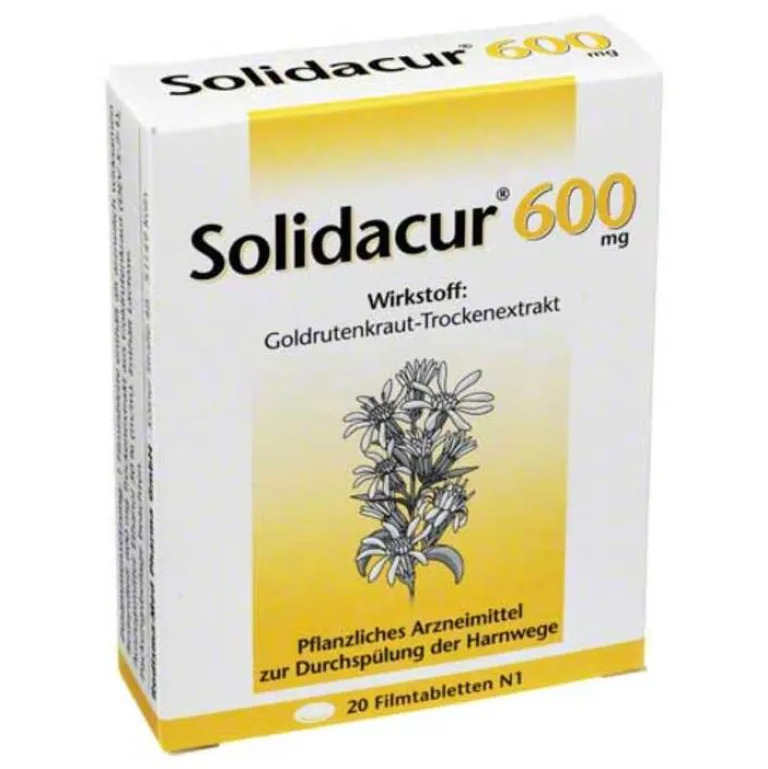 Solidacur 600 mg Filmtabletten, 20 St- Entwässernde Medikamente