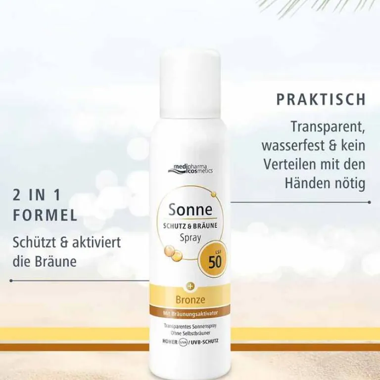 Dr. Theiss Lsf 50+-Sonne Schutz & Bräune Aerosol-Spray bronze LSF 50, 150 ml