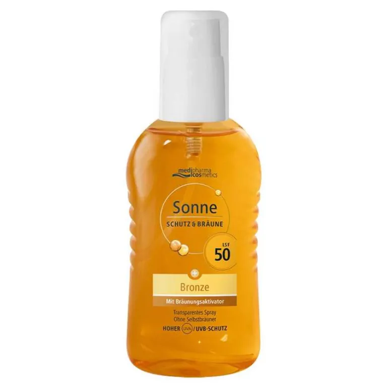 Dr. Theiss Sonne Schutz & Bräune Pump-Spray bronze LSF 50, 200 ml- Lsf 50+