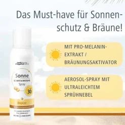 Dr. Theiss Sonne Schutz & Bräune Spray bronze LSF 30, 150 ml- Lsf 30