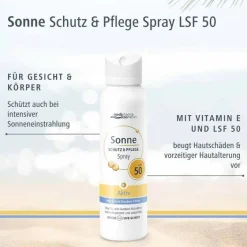 Medipharma Cosmetics Lsf 50+-Sonne Schutz & Pflege Aktiv Aerosol-Spray LSF 50, 150 ml