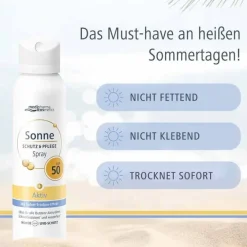 Medipharma Cosmetics Lsf 50+-Sonne Schutz & Pflege Aktiv Aerosol-Spray LSF 50, 150 ml