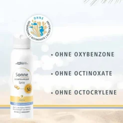 Medipharma Cosmetics Lsf 50+-Sonne Schutz & Pflege Aktiv Aerosol-Spray LSF 50, 150 ml