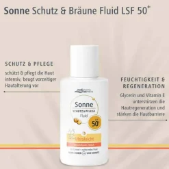 Medipharma Cosmetics Sonne Schutz & Pflege Fluid ultraleicht LSF 50 + , 50 ml- Lsf 50+