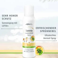 Dr. Theiss Sonne Schutz & Pflege Spray Kids LSF 50 + , 150 ml-Kinder Lsf 50+|Kinder & Baby