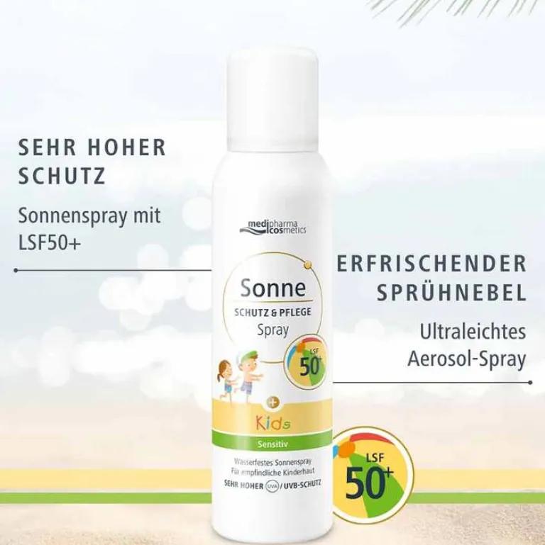Dr. Theiss Sonne Schutz & Pflege Spray Kids LSF 50 + , 150 ml-Kinder Lsf 50+|Kinder & Baby