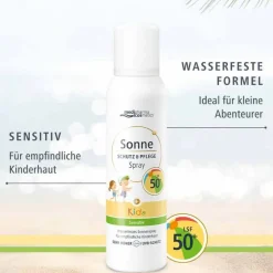 Dr. Theiss Sonne Schutz & Pflege Spray Kids LSF 50 + , 150 ml-Kinder Lsf 50+|Kinder & Baby
