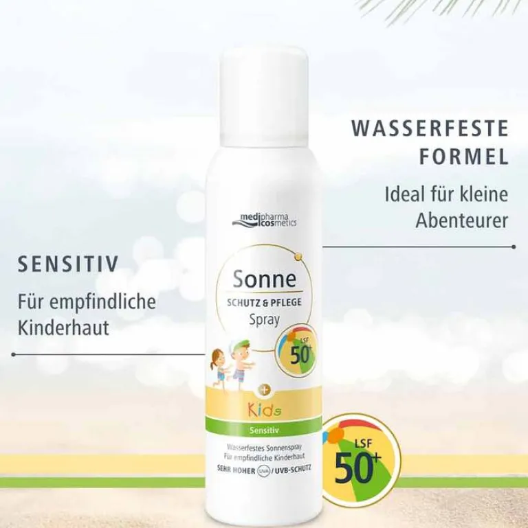 Dr. Theiss Sonne Schutz & Pflege Spray Kids LSF 50 + , 150 ml-Kinder Lsf 50+|Kinder & Baby