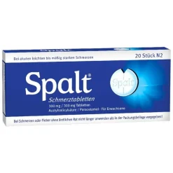 Spalt Paracetamol|Kopfschmerztabletten-® Schmerztabletten, 20 St