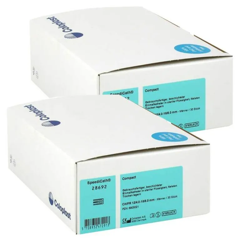 Compact Katheter Nelaton CH12 28692 Män, 2x30 St^Speedicath New