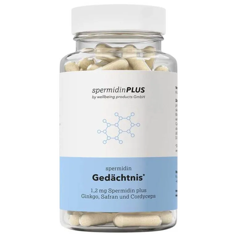 Spermidinplus Spermidin Gedächtnis Kapseln, 60 St- Spermidin