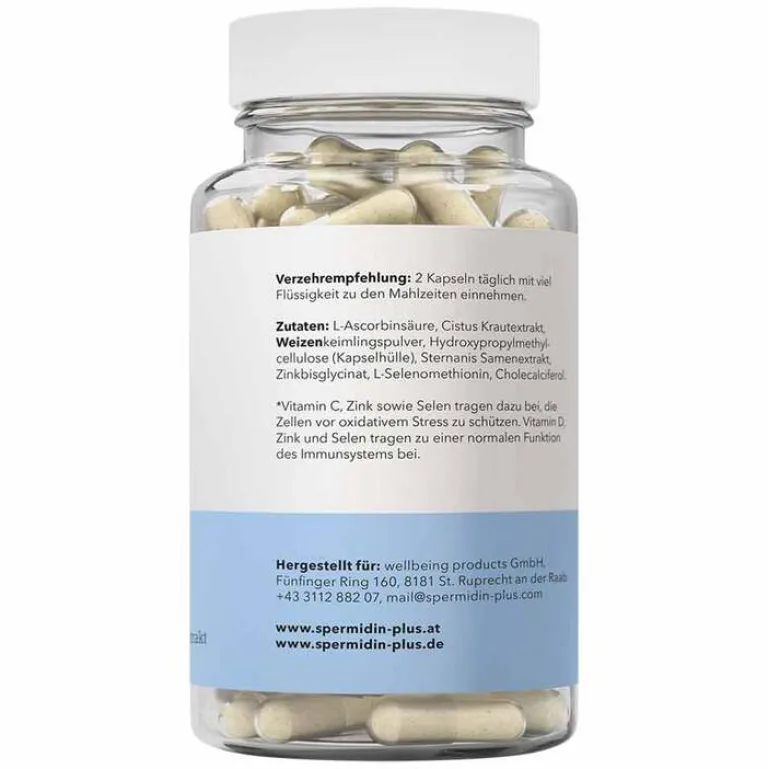 Spermidinplus Spermidin-Spermidin pro Immun Kapseln, 60 St