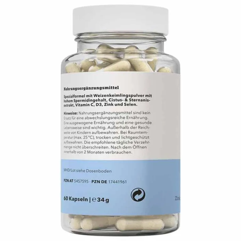 Spermidinplus Spermidin-Spermidin pro Immun Kapseln, 60 St