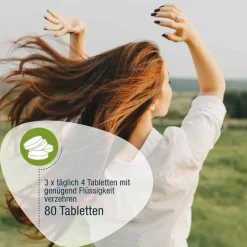 GSE Spirulina|Sonstige Bio Produkte-Spirulina 500 mg Bio Naturland Tabletten, 80 St