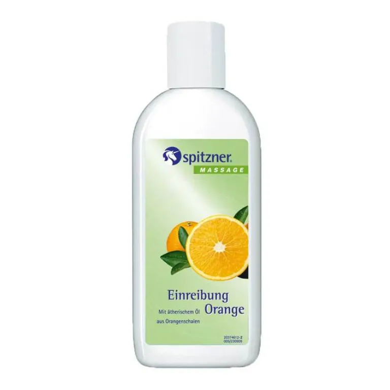 Spitzner Massage Einreibung Orange, 200 ml- Massageöle