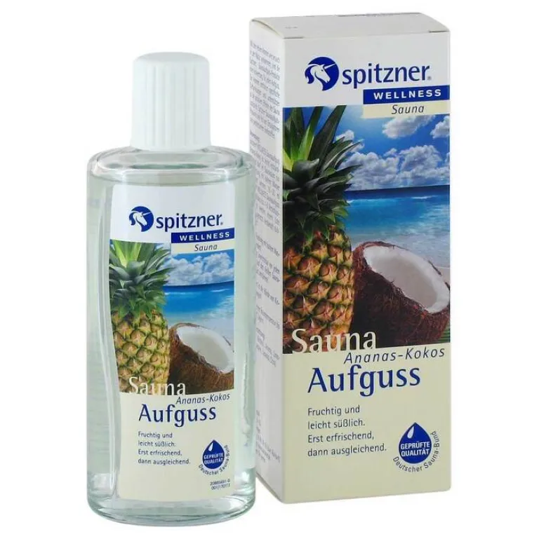 Saunaaufguss Ananas-Kokos Wellness, 190 ml^Spitzner Outlet